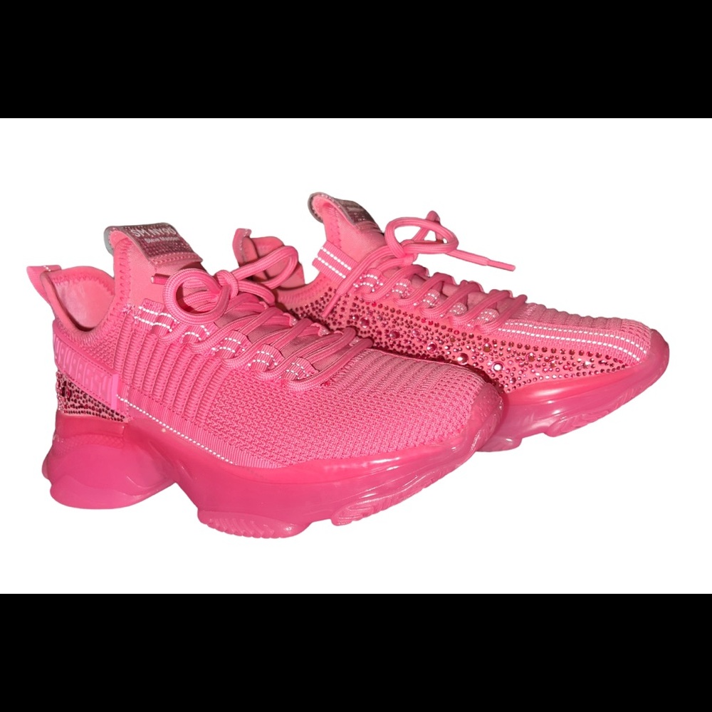 Steve Madden SM NY 90 Maxima Sneakers (Hot Pink 8.5)